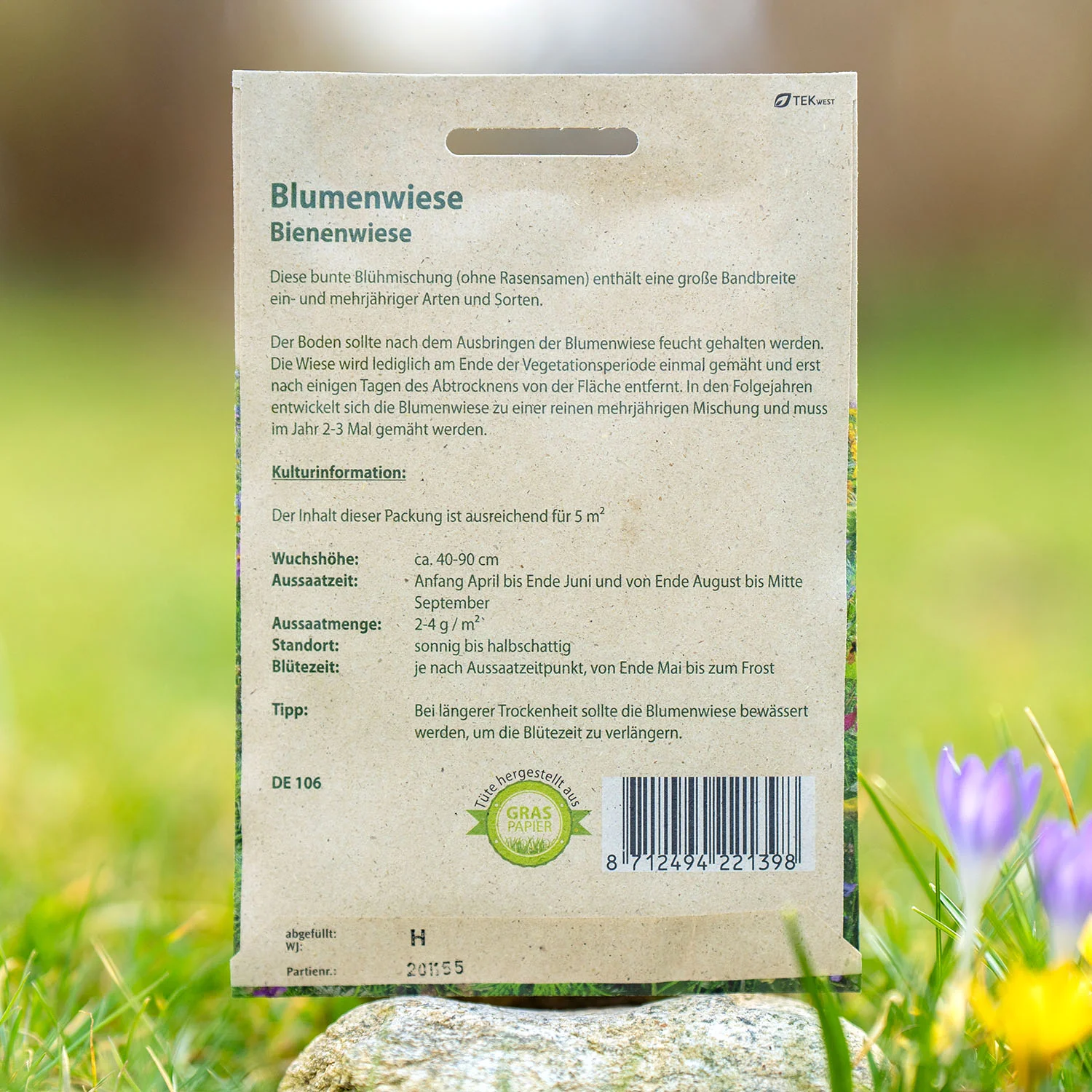 Blumenwiese Bienenwiese 5 m² - Image 2