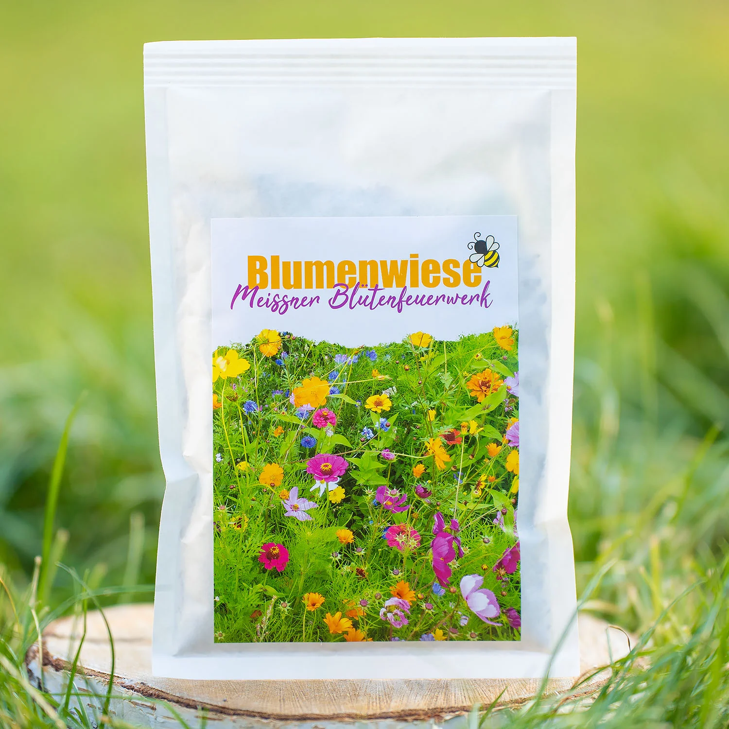 Blumenwiese Meissner Blütenfeuerwerk 25 m²