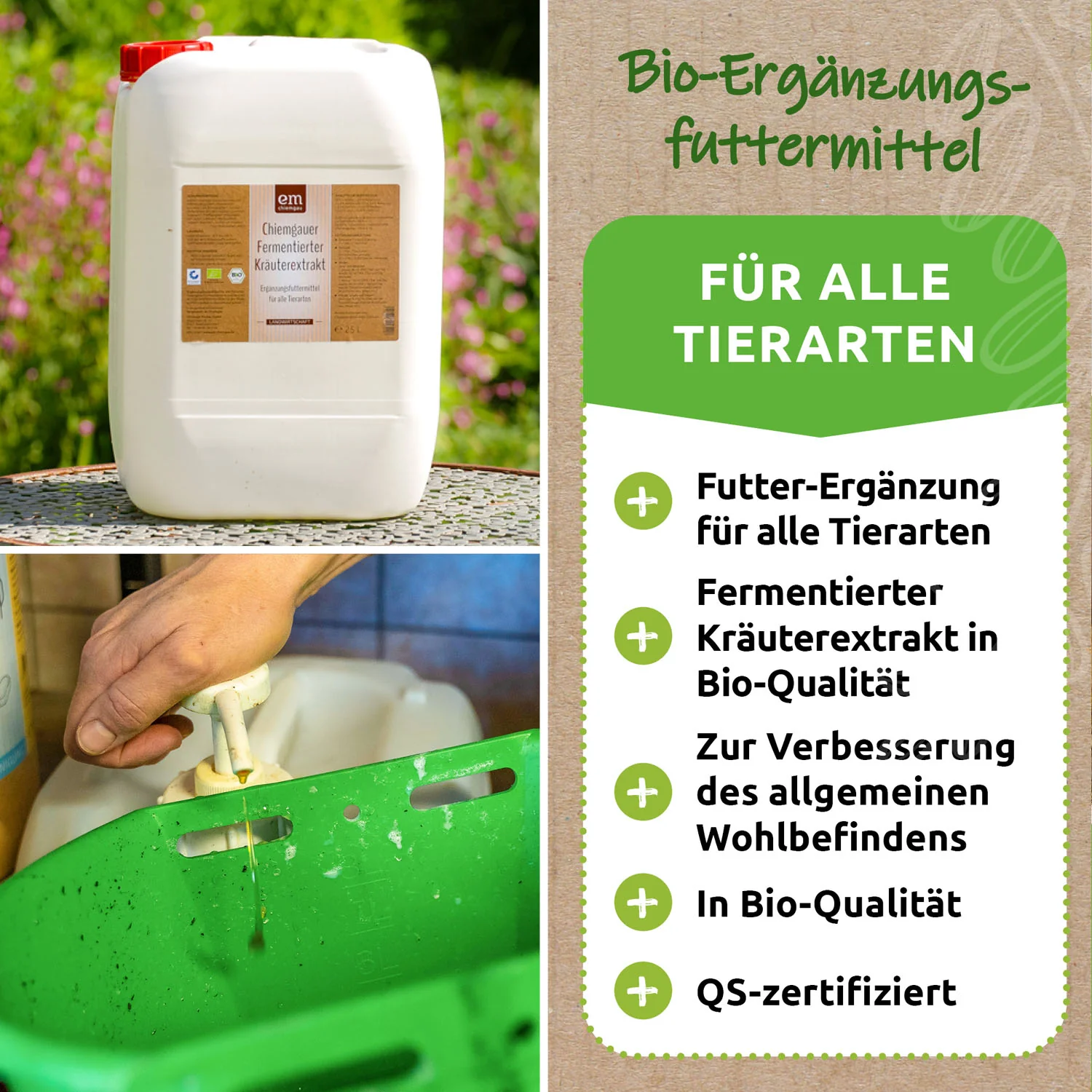 Chiemgauer Fermentierter Kräuterextrakt (CFKE) BIO-Qualität (Großgebinde) - Image 2