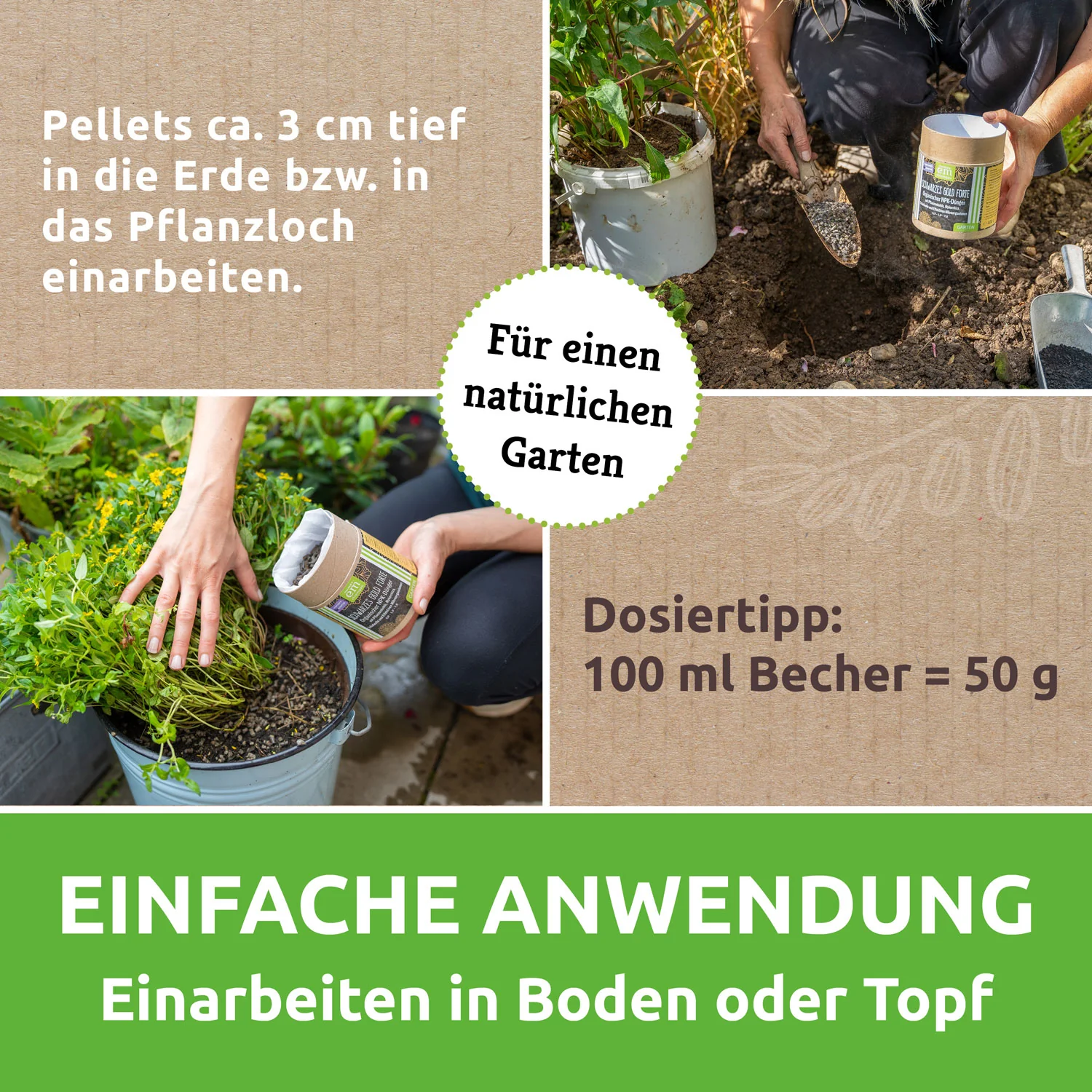Schwarzes Gold Forte - organischer Terra Preta Dünger - Image 5
