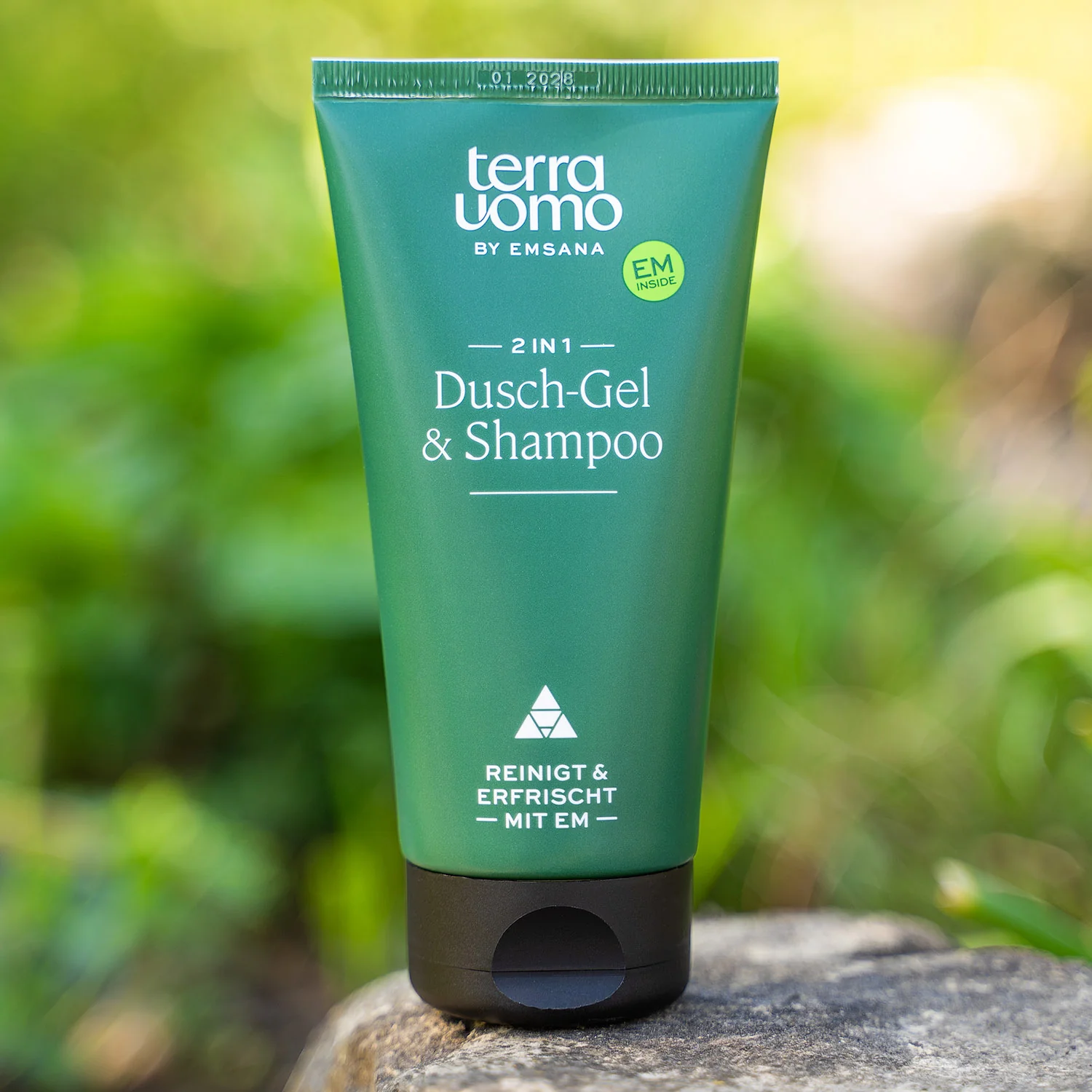 EMsana terra uomo Männer Duschgel & Shampoo, 150 ml