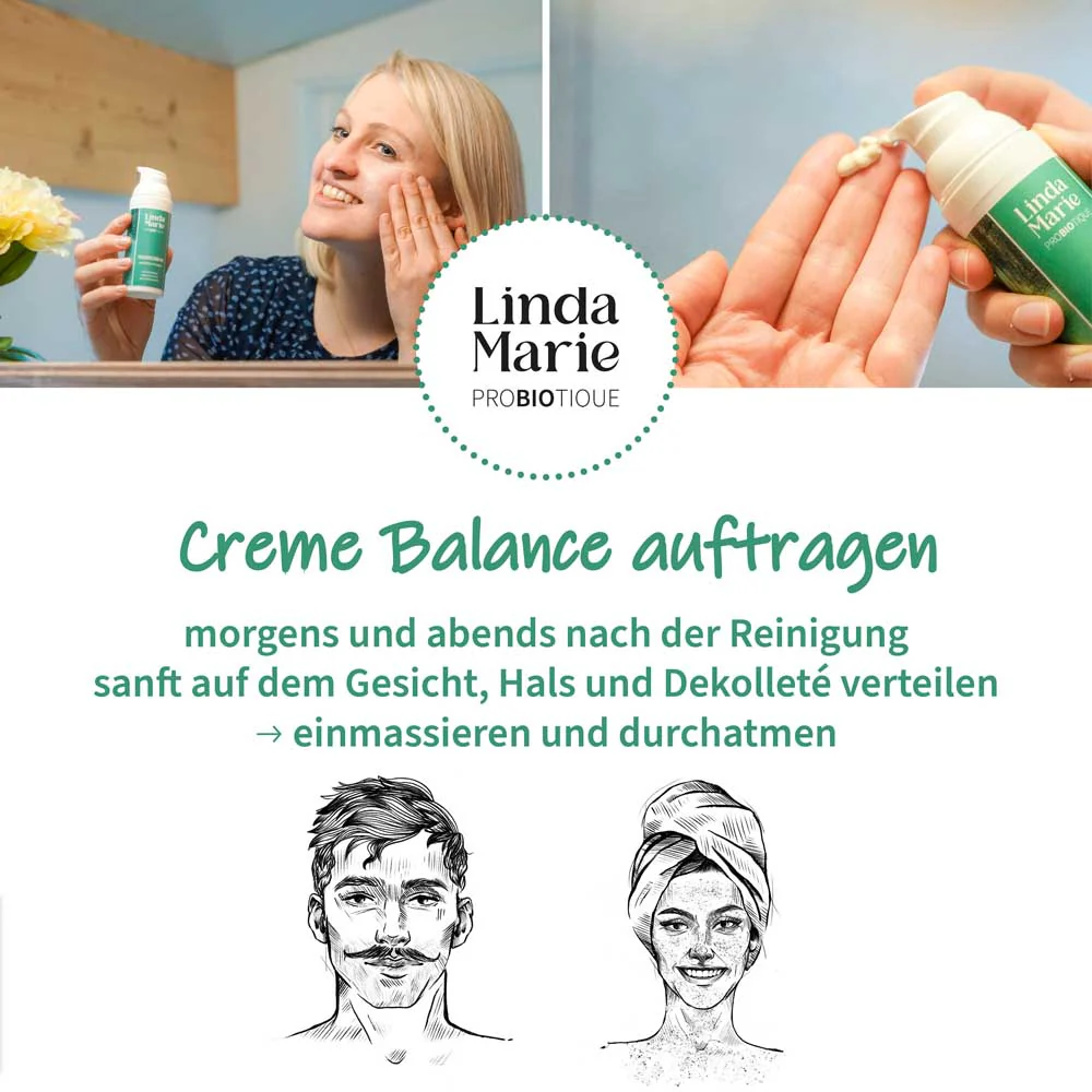 Linda Marie PROBIOTIQUE – Creme Balance - Feuchtigkeit - Image 8