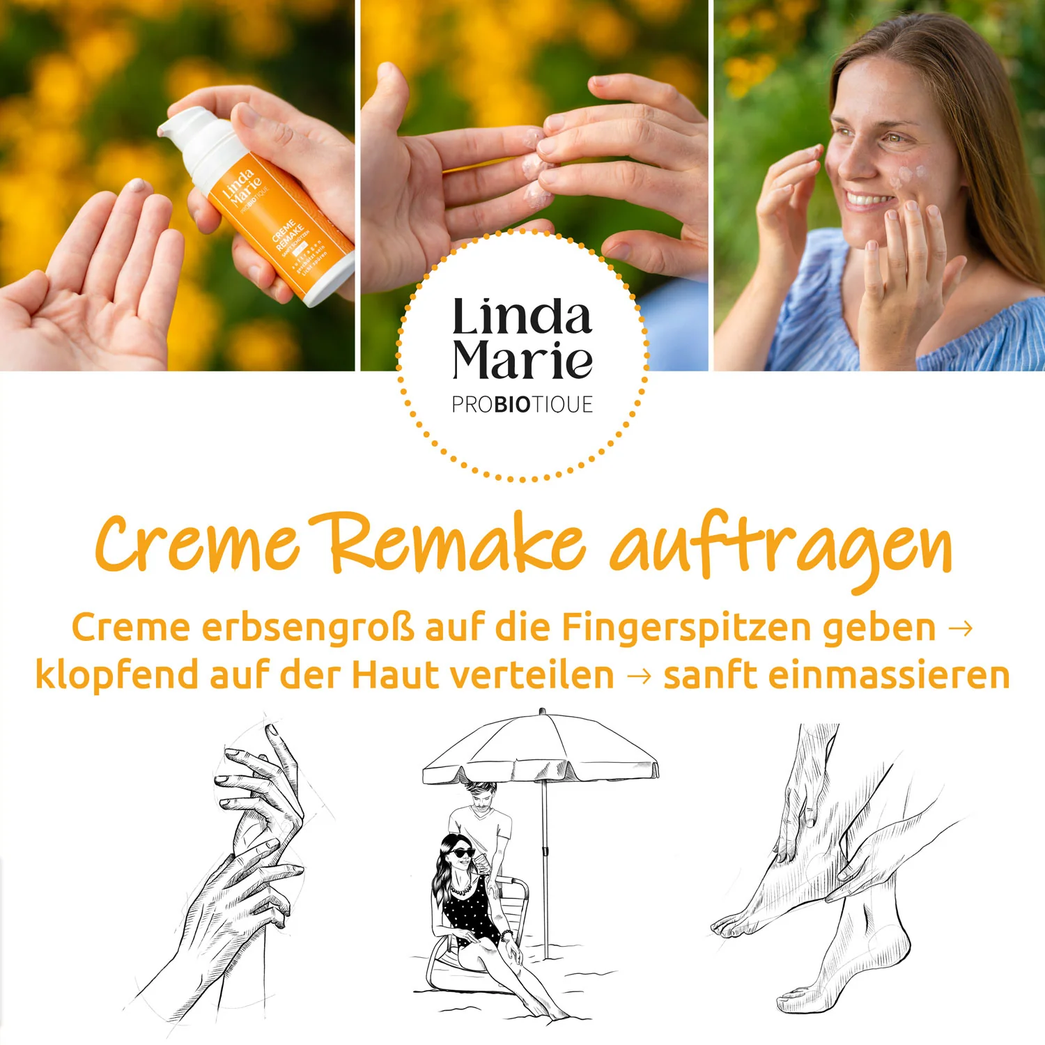Linda Marie PROBIOTIQUE – Creme Remake (LSF 30) - Image 12