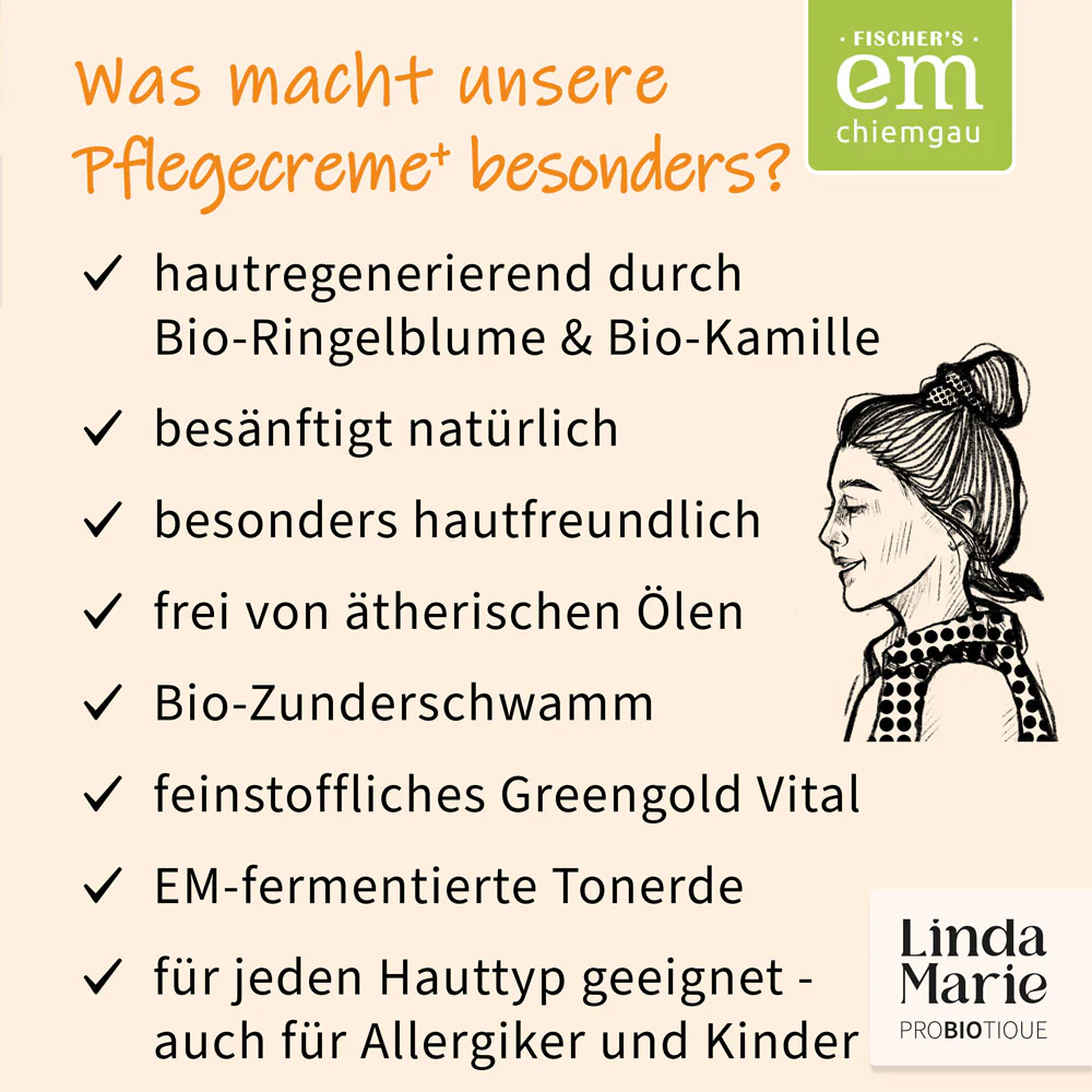 Linda Marie PROBIOTIQUE – Pflegecreme + - Image 3