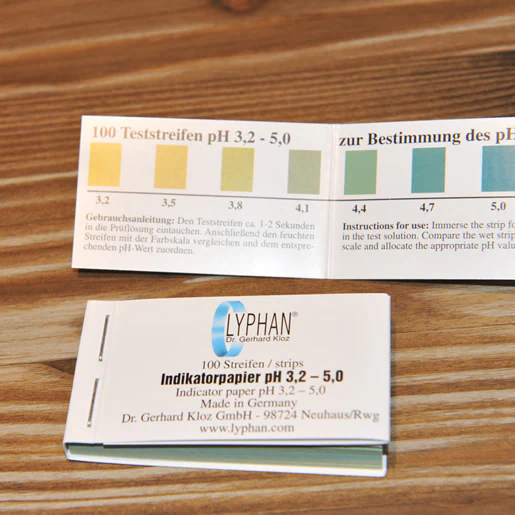 pH-Indikatoren, EM-Qualität, pH 3,2 - 5,0