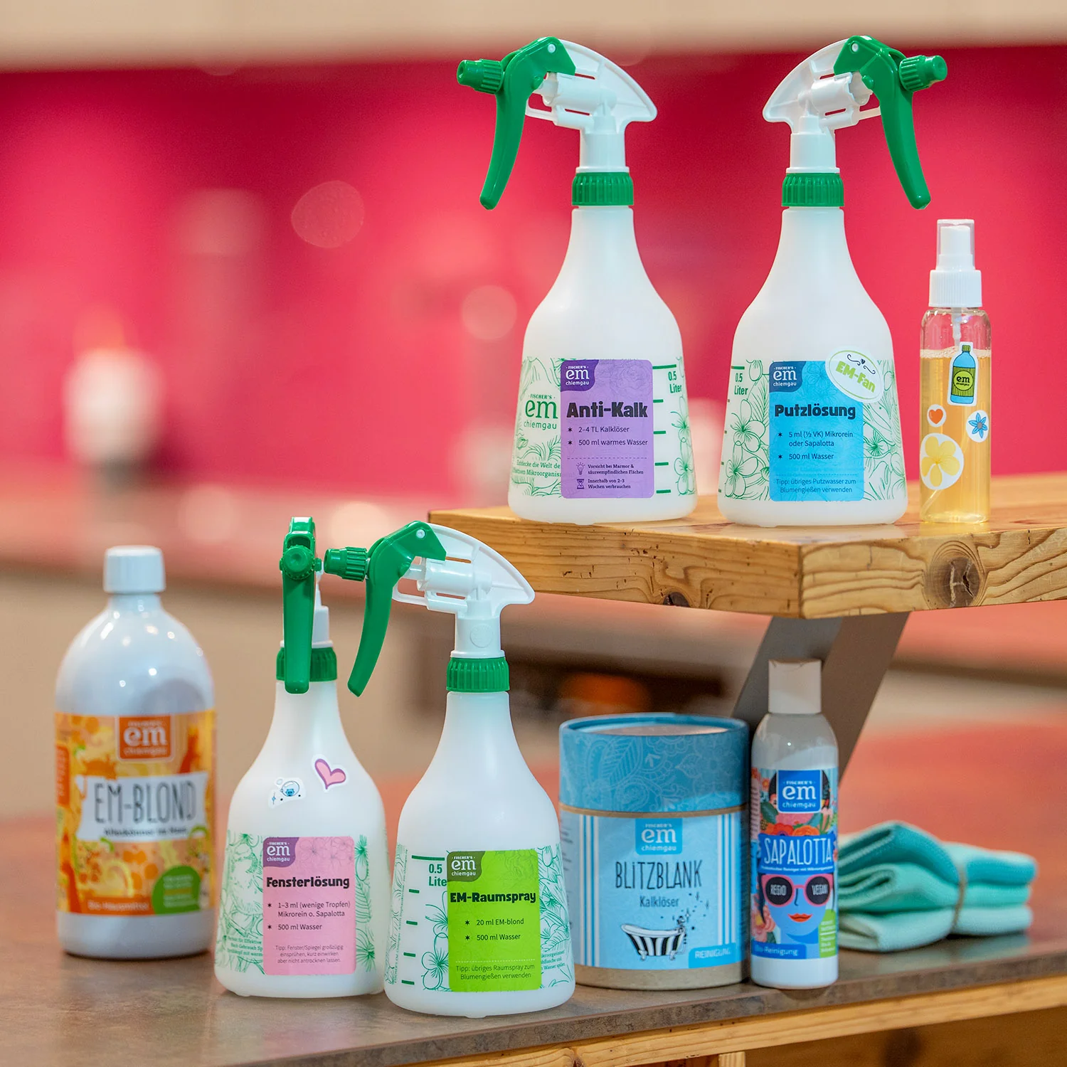 Stickerbogen für Sprühflasche 0,5 L mit Rezepten - Image 2