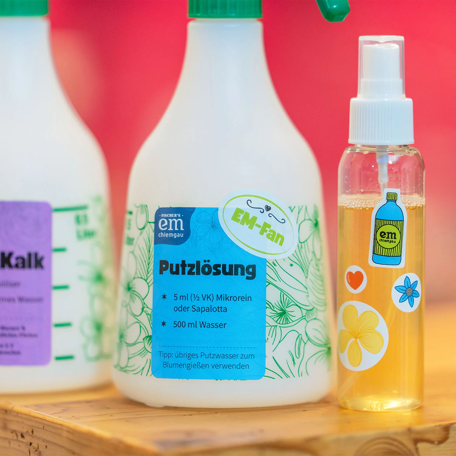 Stickerbogen für Sprühflasche 0,5 L mit Rezepten - Image 4