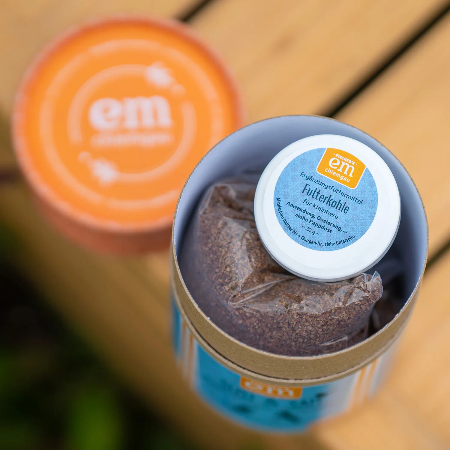 Susi + Sam Futter-Ferment 250g & Futterkohle 20g  in der Pappdose - Image 3