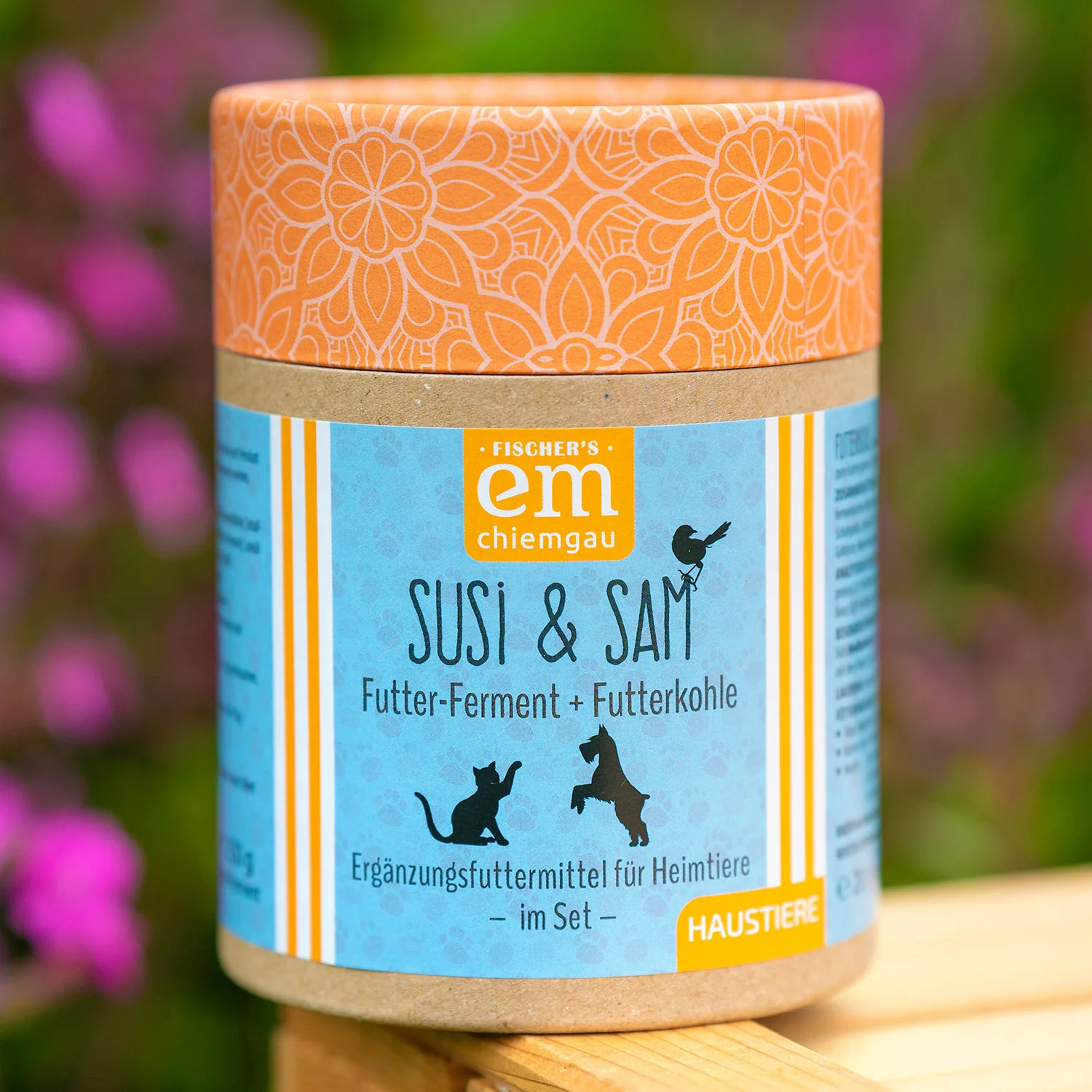 Susi + Sam Futter-Ferment 250g & Futterkohle 20g  in der Pappdose - Image 4